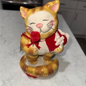 New Blue Sky I LOVE YOU MEOMY MUCH Valentine’s Day Cat